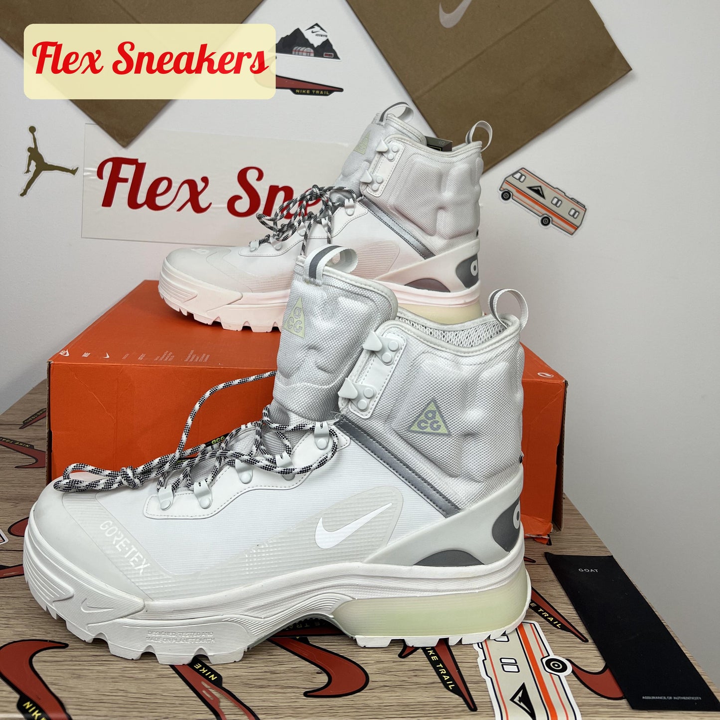 AGC Zoom Gaiadome Gore-Tex White