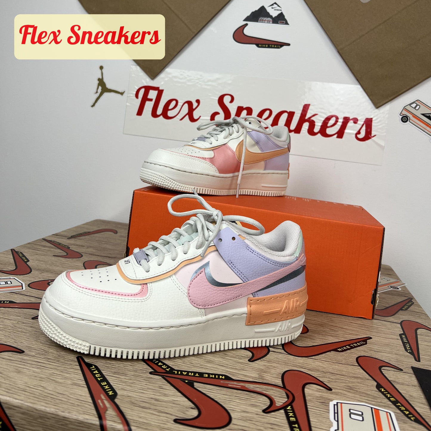 AF1 Shadow Pink-Glaze