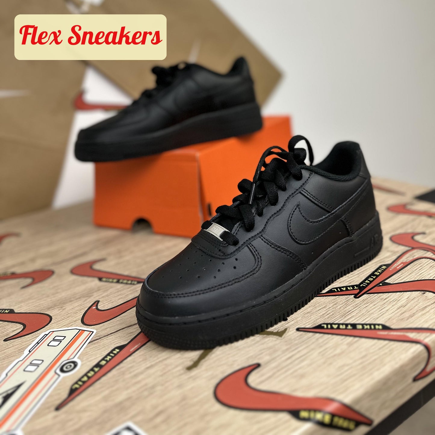 Air Force 1 LE (GS) Black