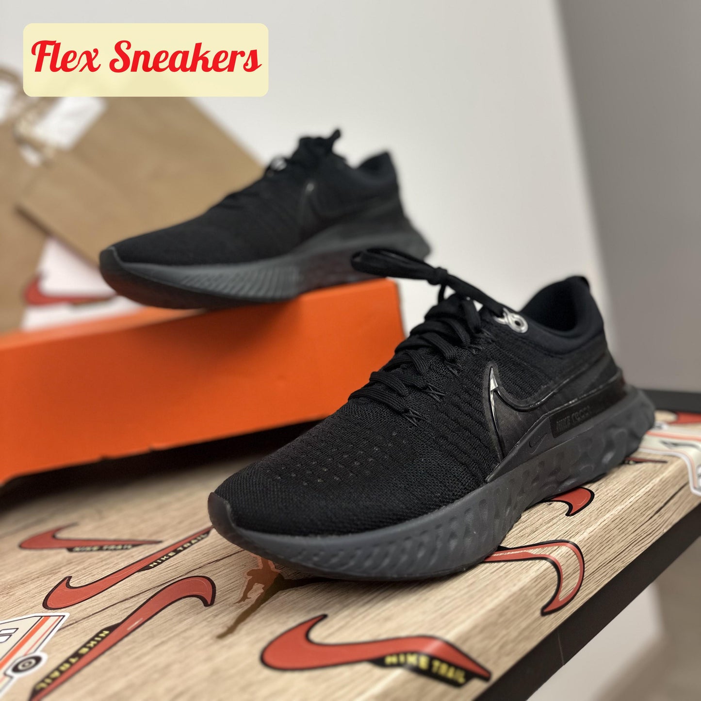 React Infinity Run FK 2 Black/Iron-Grey