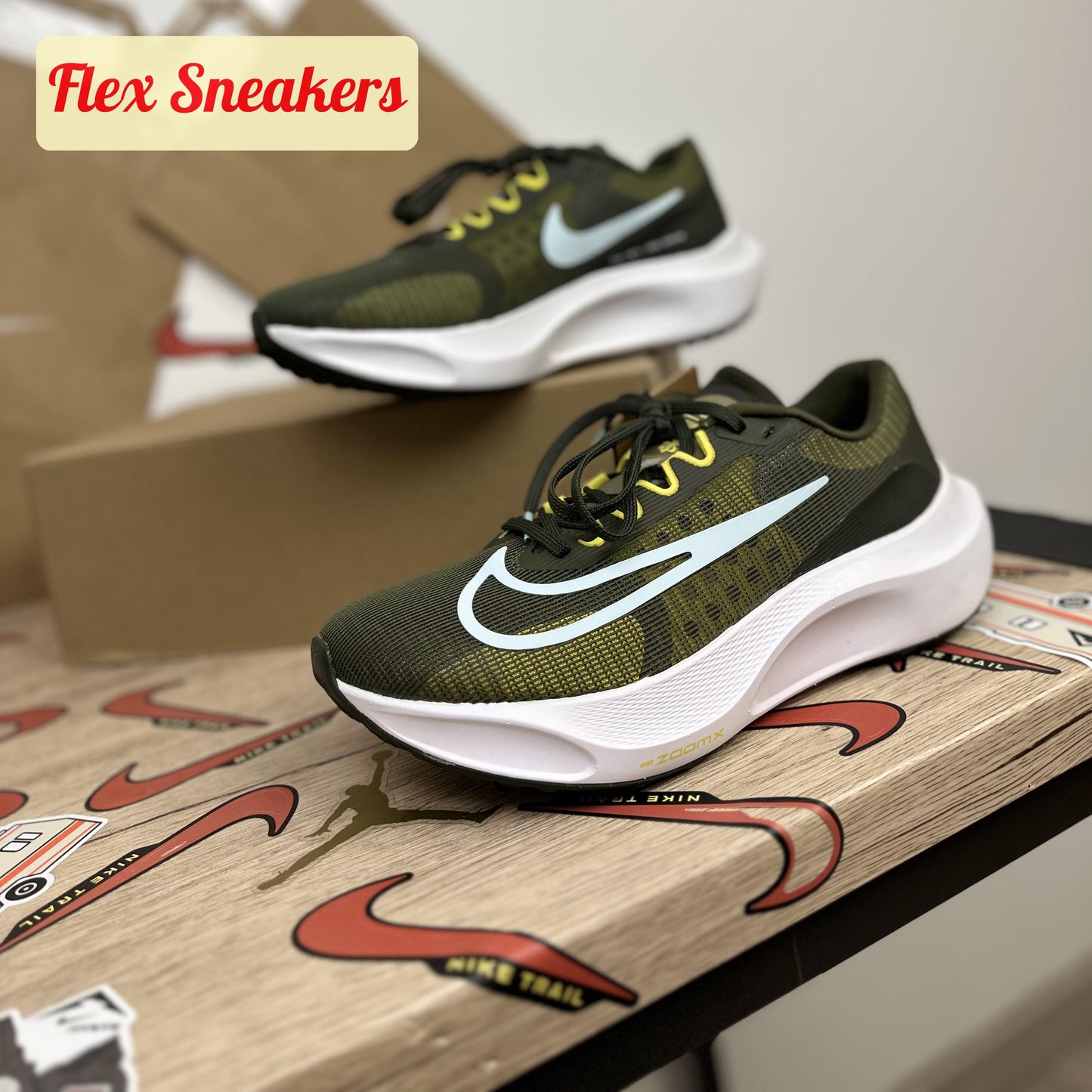 Zoom Fly 5 Cargo-Khaki