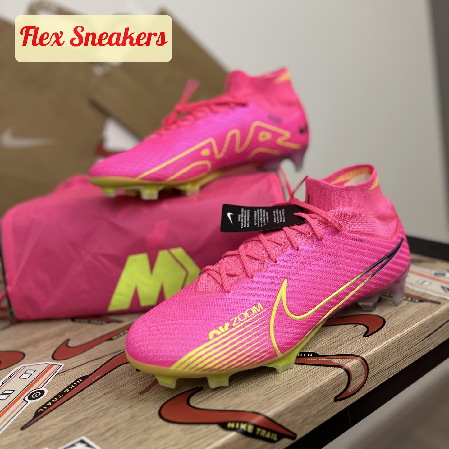 Zoom Superfly 9 Elite FG Pink