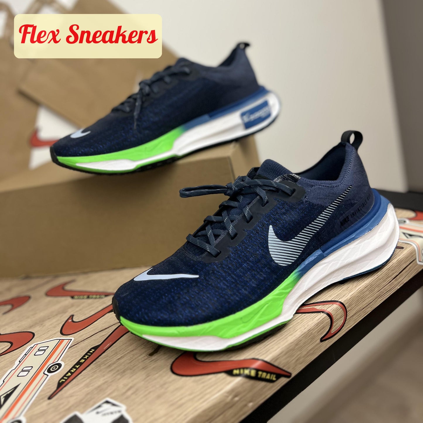 ZoomX Invincible Run FK 3 Thunder-Blue