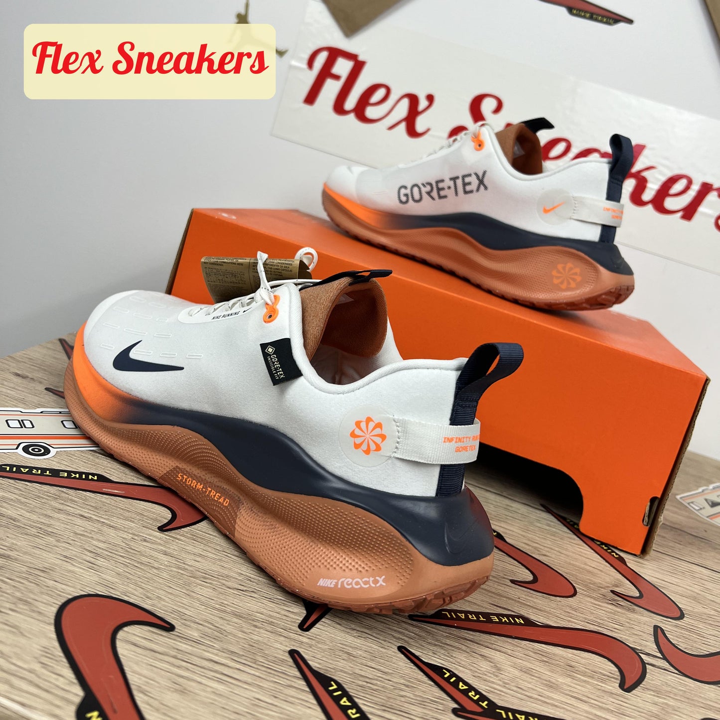 ReactX Infinity Run 4 GTX Sail/Orange