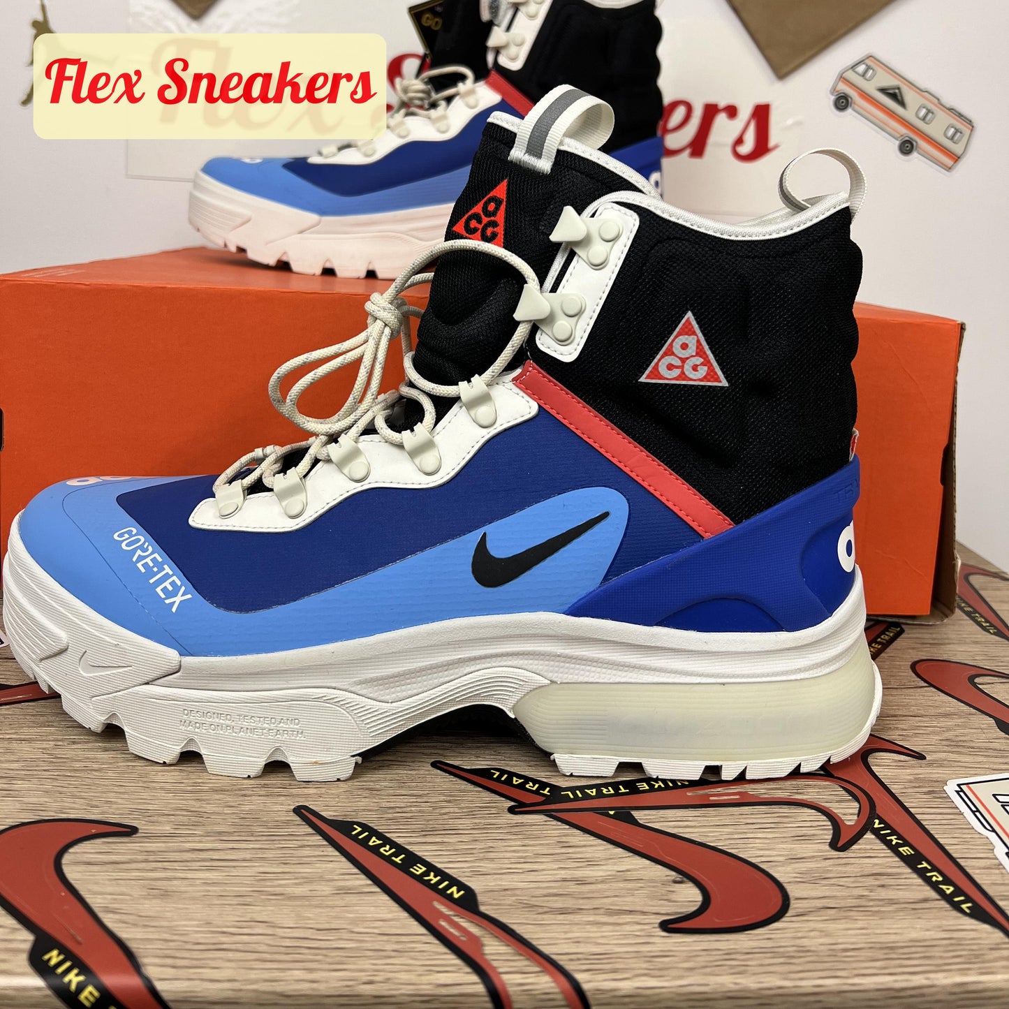 AGC Zoom Gaiadome Gore-Tex Blue
