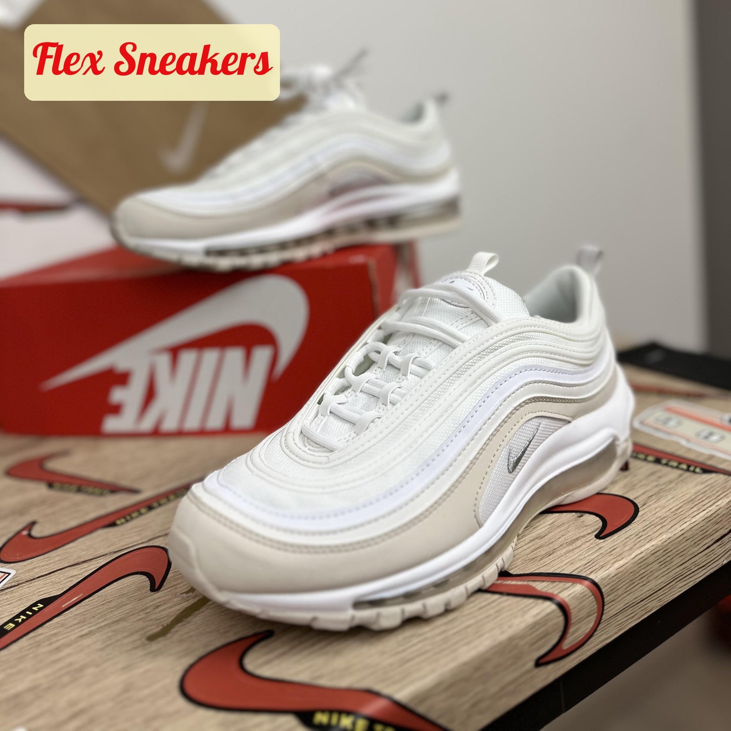 Air Max 97 (GS) Summit-White