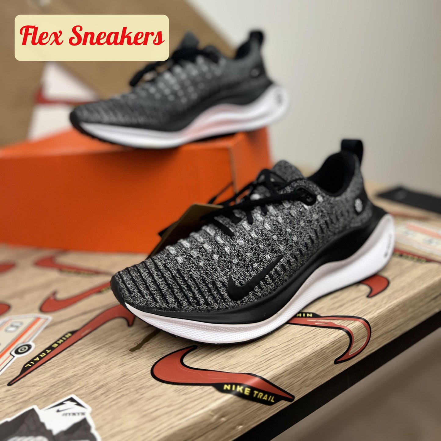 React Infinity Run 4 Black-White