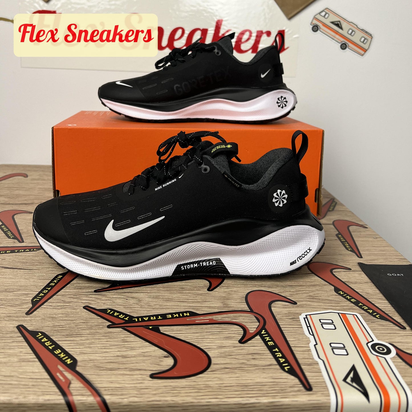 ReactX Infinity Run 4 GTX Black/White