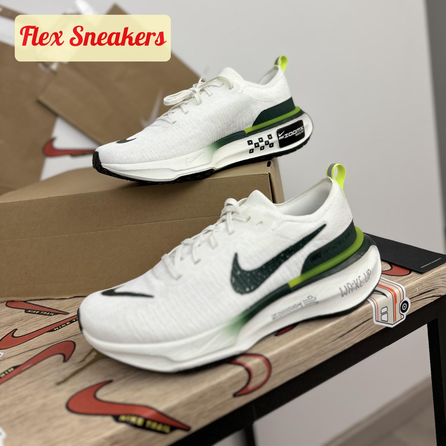 ZoomX Invincible Run FK3 Pro-Green