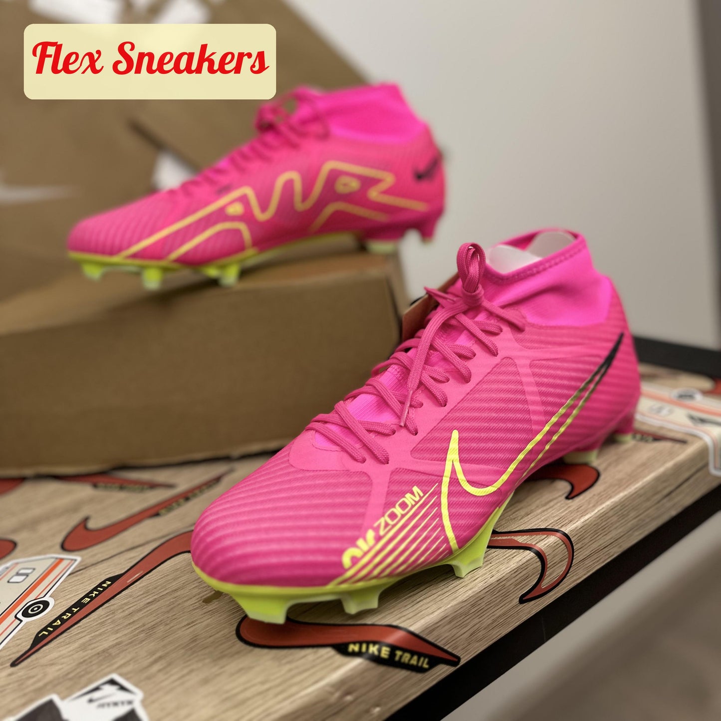 Zoom Superfly 9 Academy FG/MG Pink