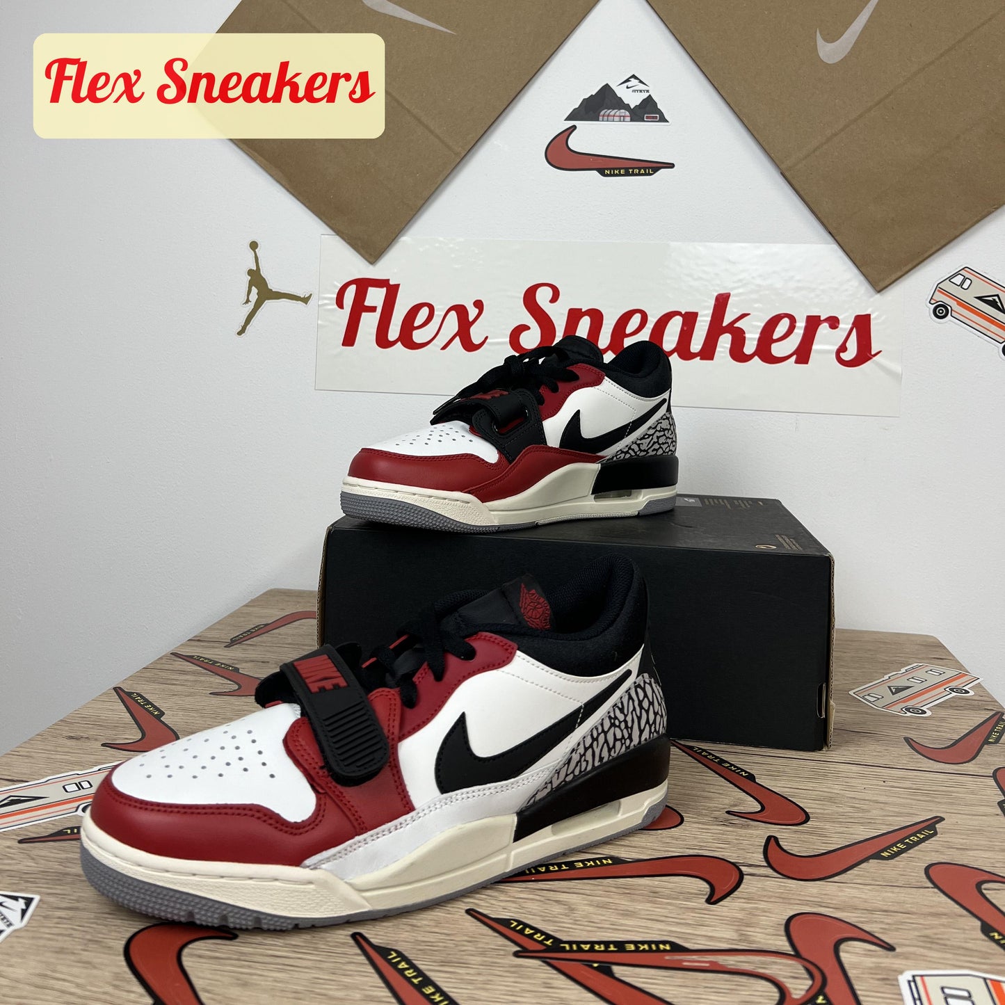 Air Jordan Legacy 312 Low Black/Red