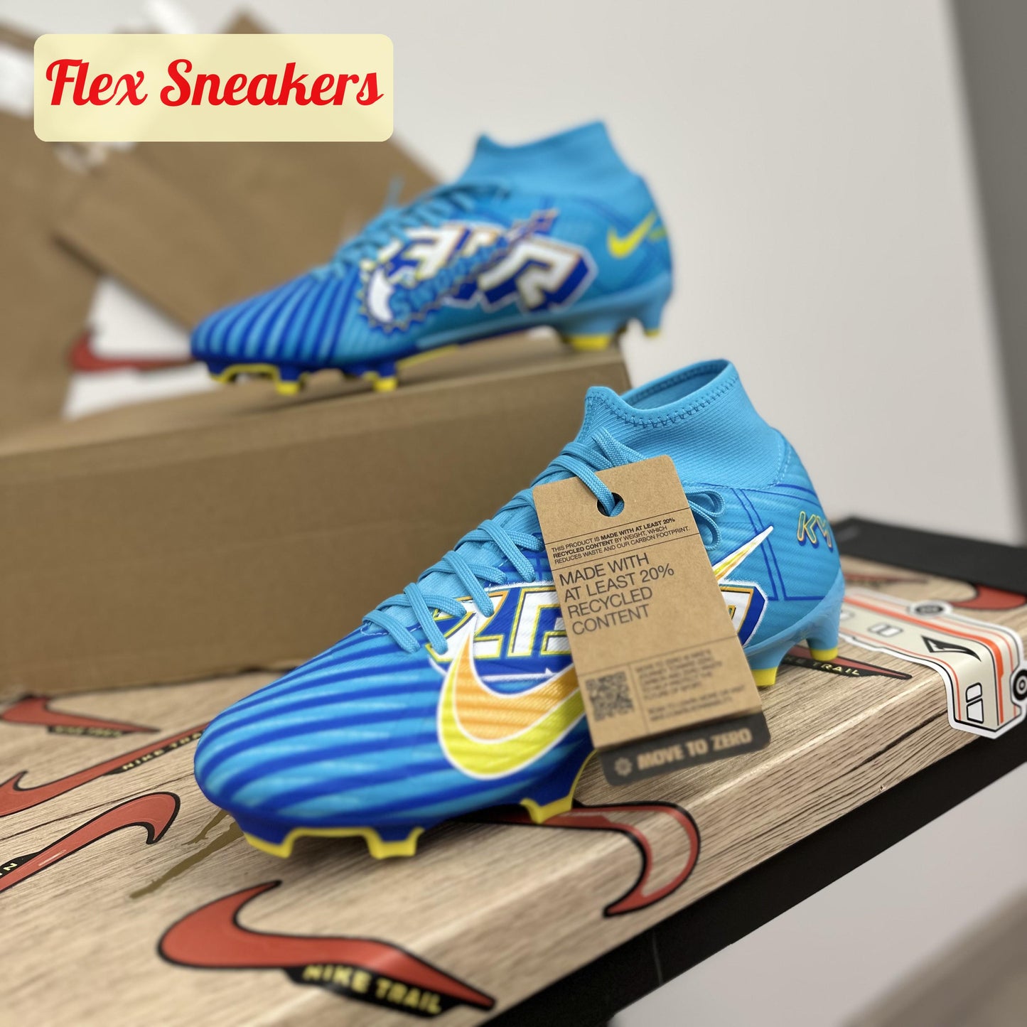 Zoom Superfly 9 Academy KM FG/MG Baltic/Blue