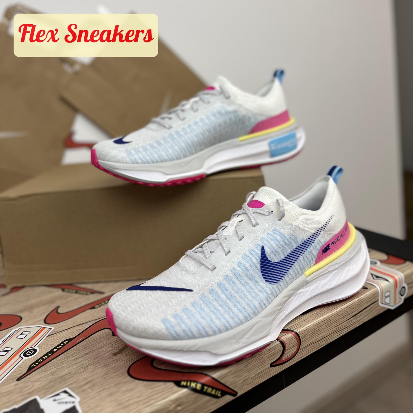 ZoomX Invincible Run FK 3 Royal Blue