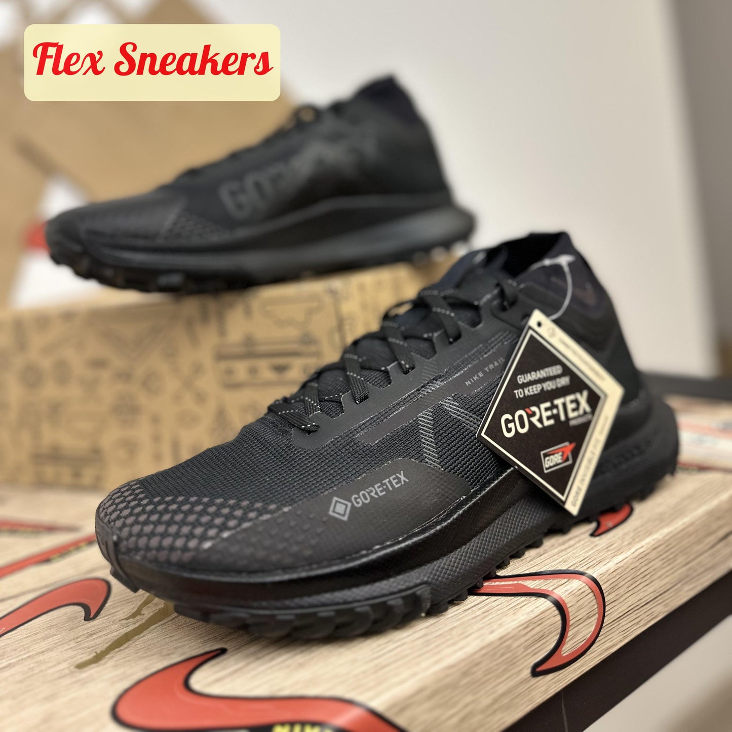 React Pegasus Trail 4 GTX Black