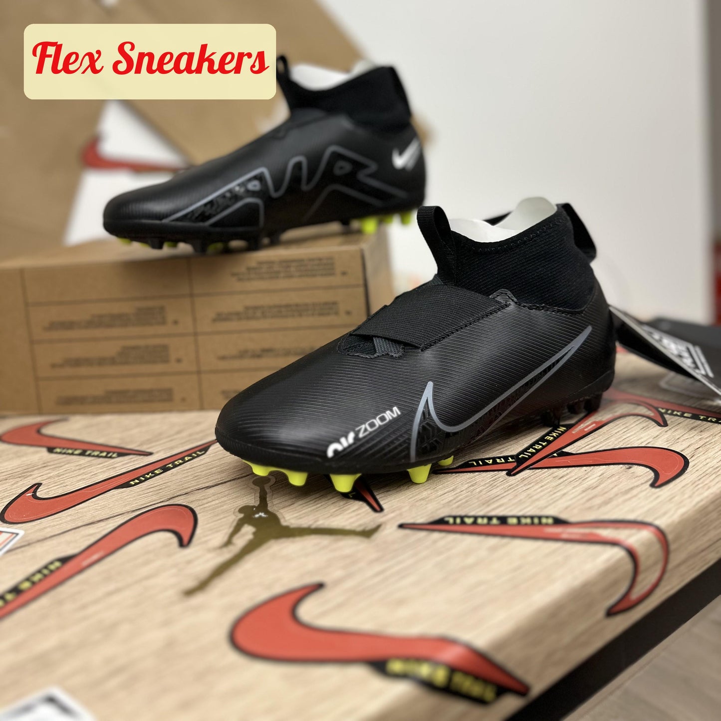 JR Zoom Superfly 9 Academy AG Black