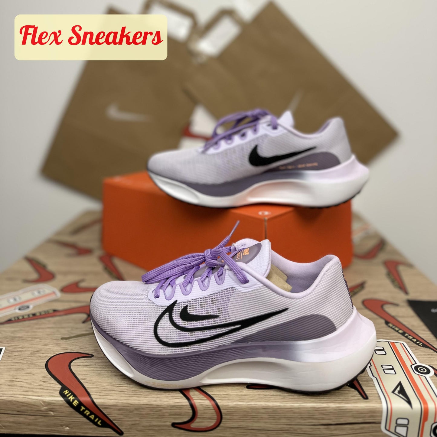 Zoom Fly 5 Barely-Grape