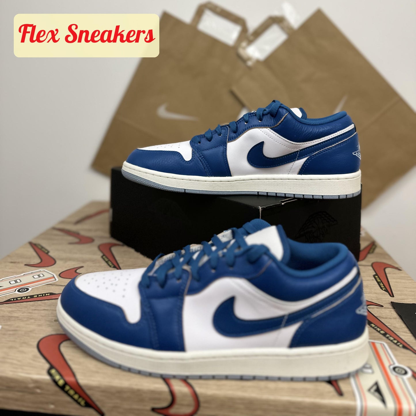 Air Jordan 1 Low SE Industrial-Blue