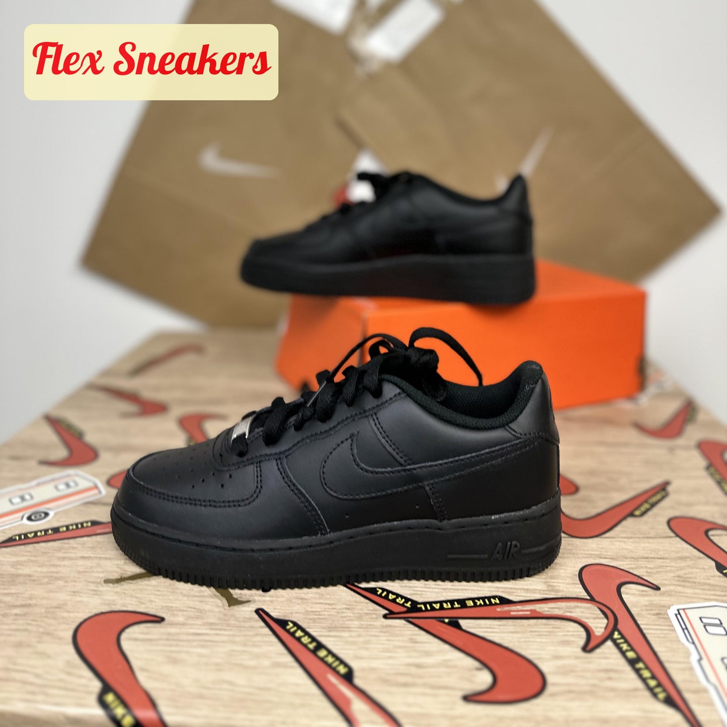 Air Force 1 LE (GS) Black