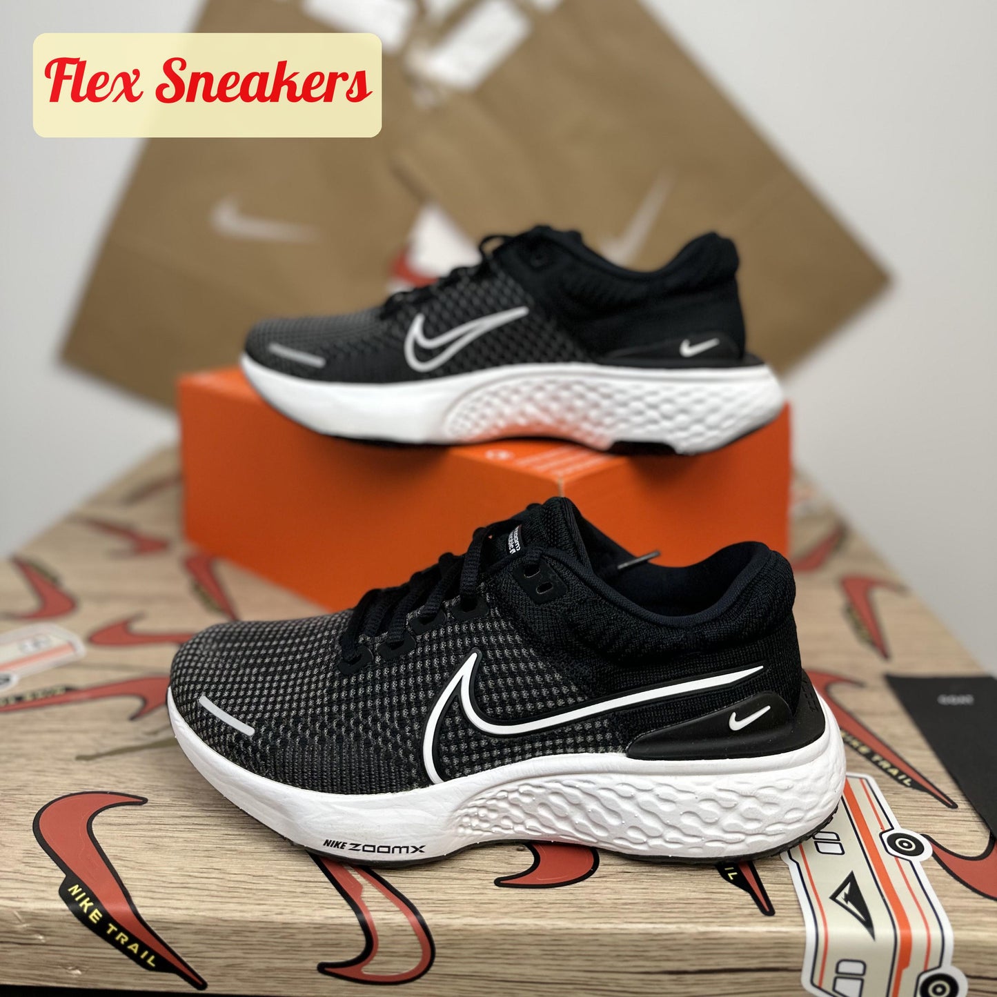 ZoomX Invincible Run FK 2 Black/White