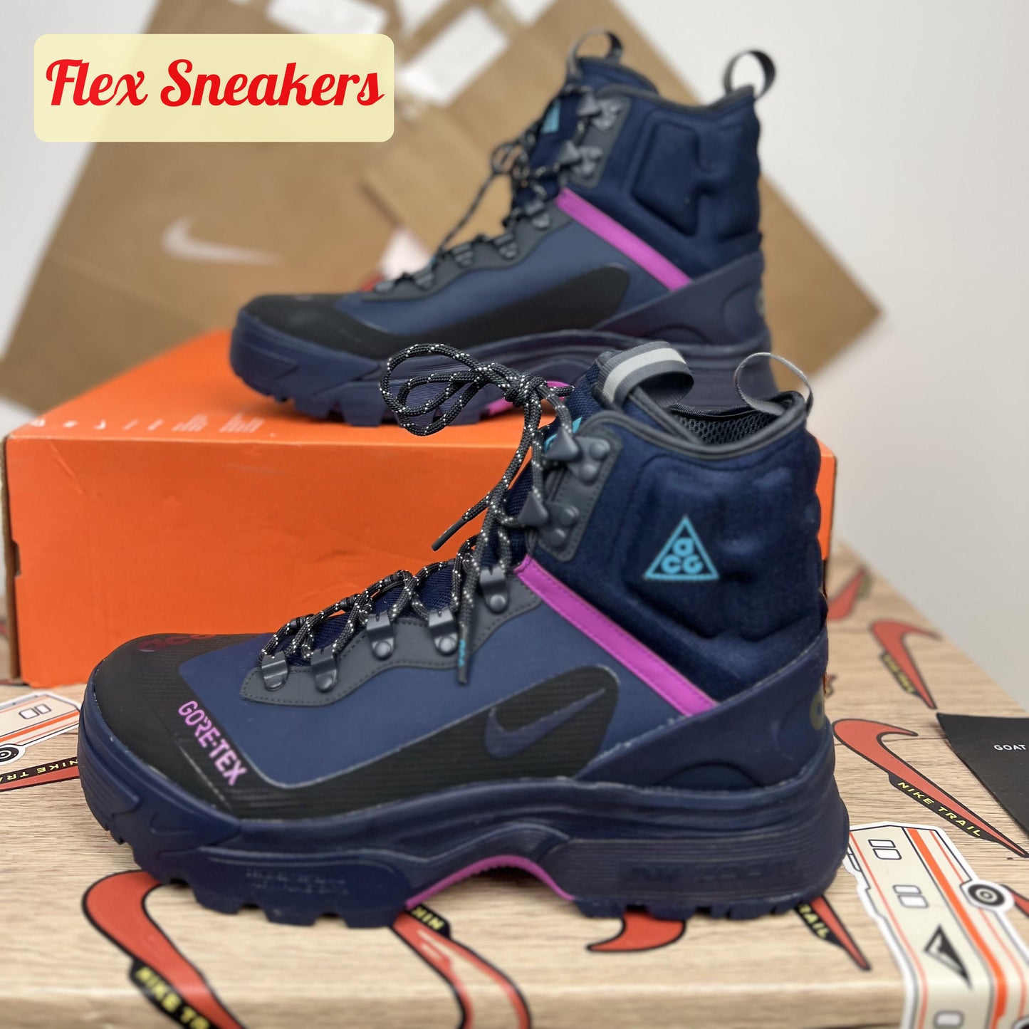 ACG Zoom Gaiadome Gore-Tex Obsidian/Nebula