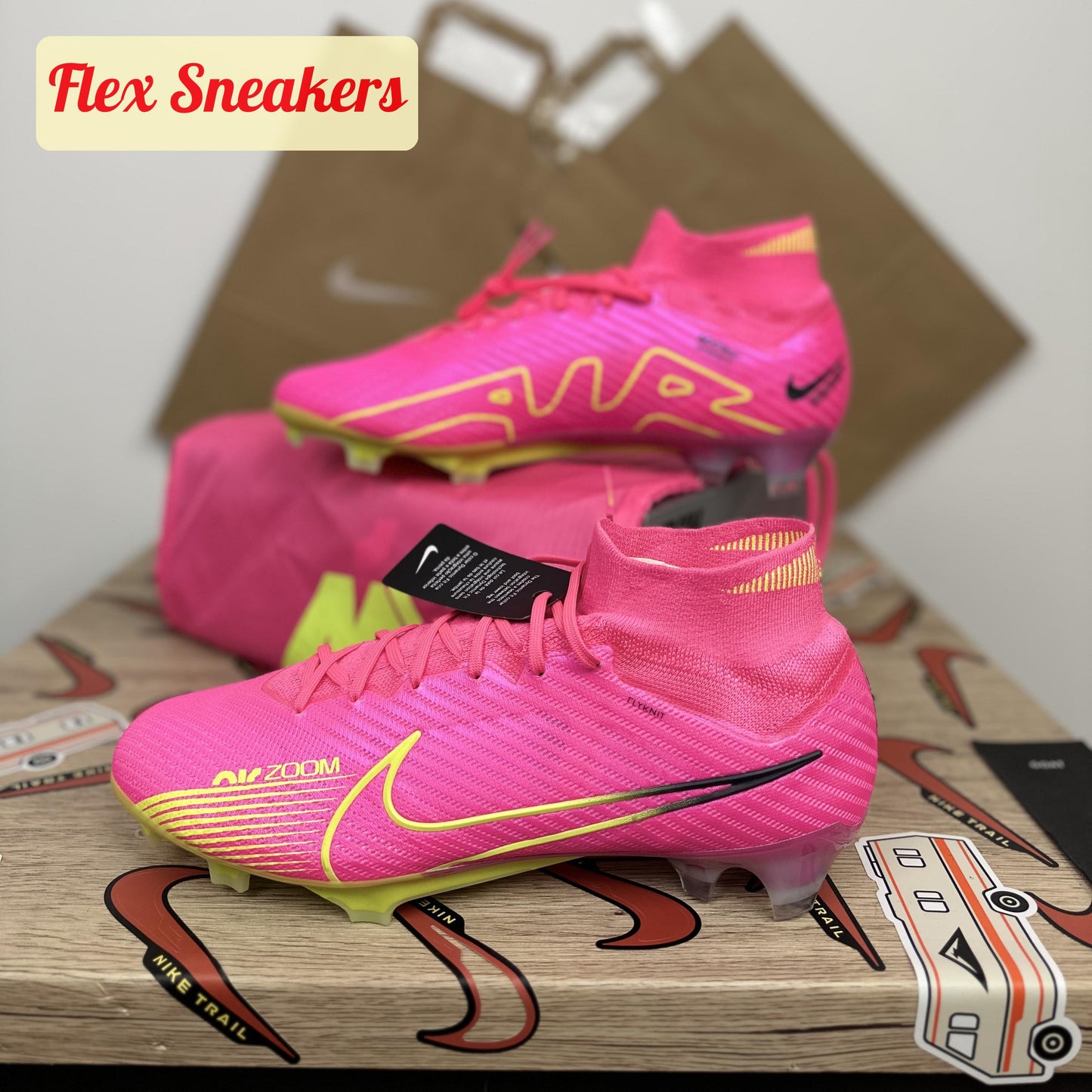 Zoom Superfly 9 Elite FG Pink