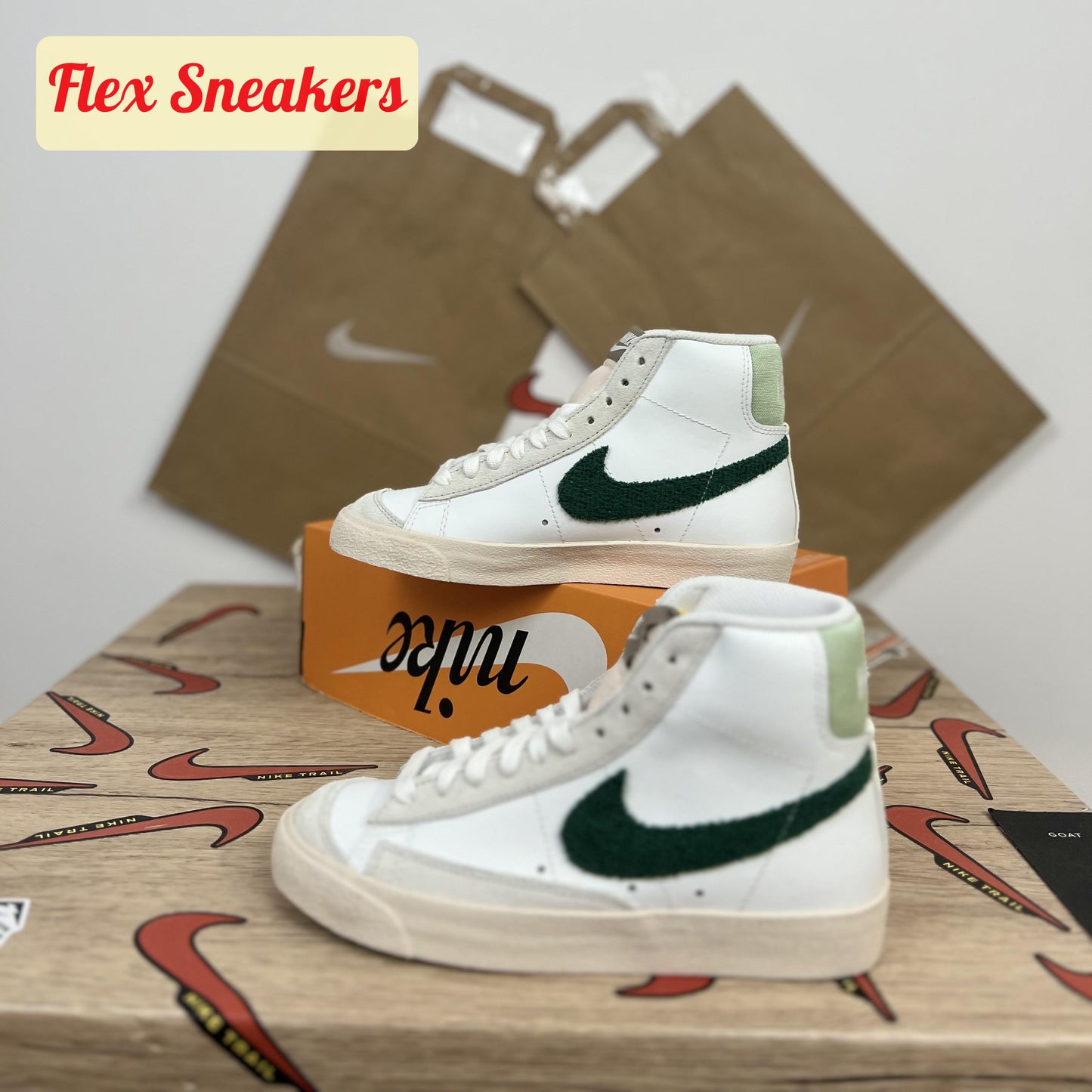 W Blazer Mid '77 Vintage Summit-White