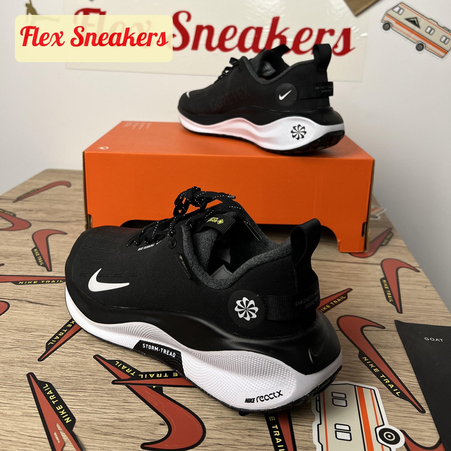 ReactX Infinity Run 4 GTX Black/White