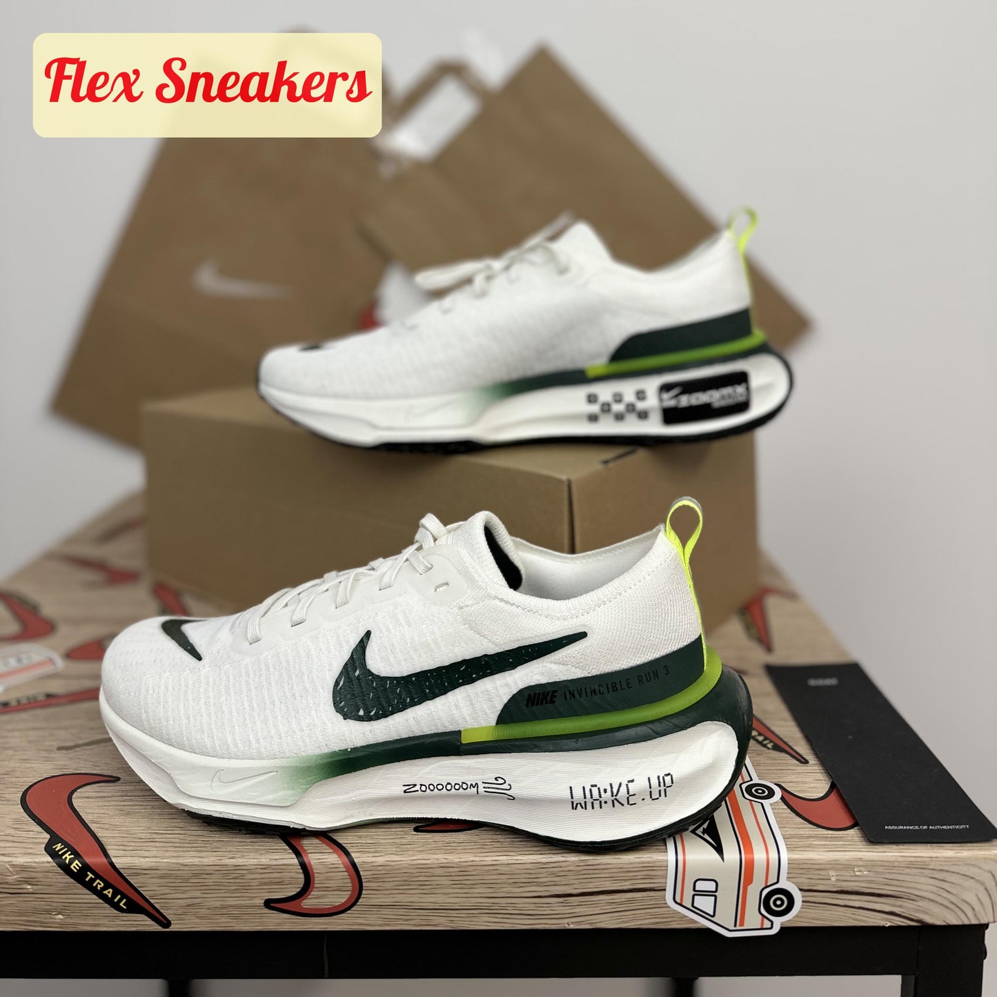 ZoomX Invincible Run FK3 Pro-Green