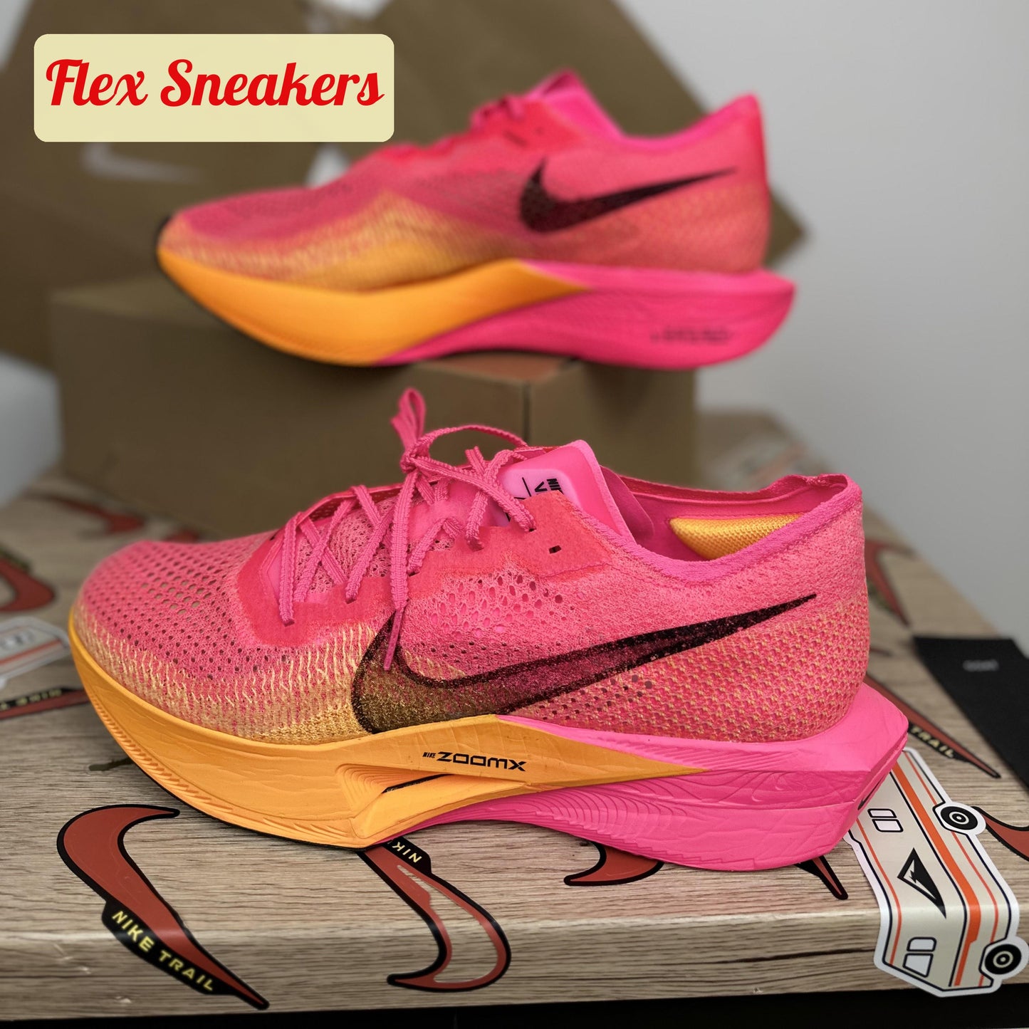 ZoomX Vaporfly Next% 3 Hyper-Pink