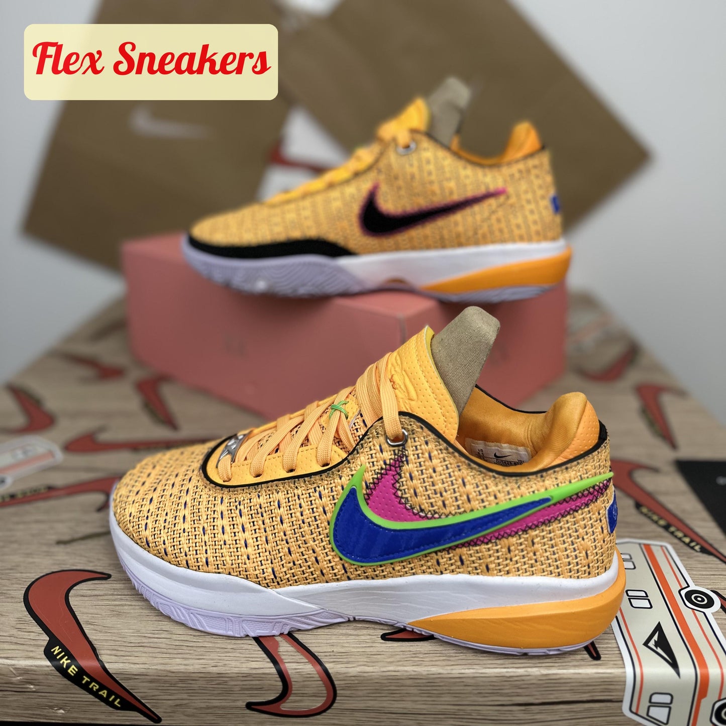 LeBron XX Laser-Orange