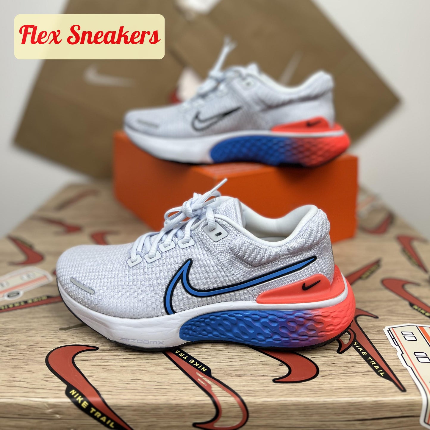 W ZoomX Invincible Run FK 2 Grey