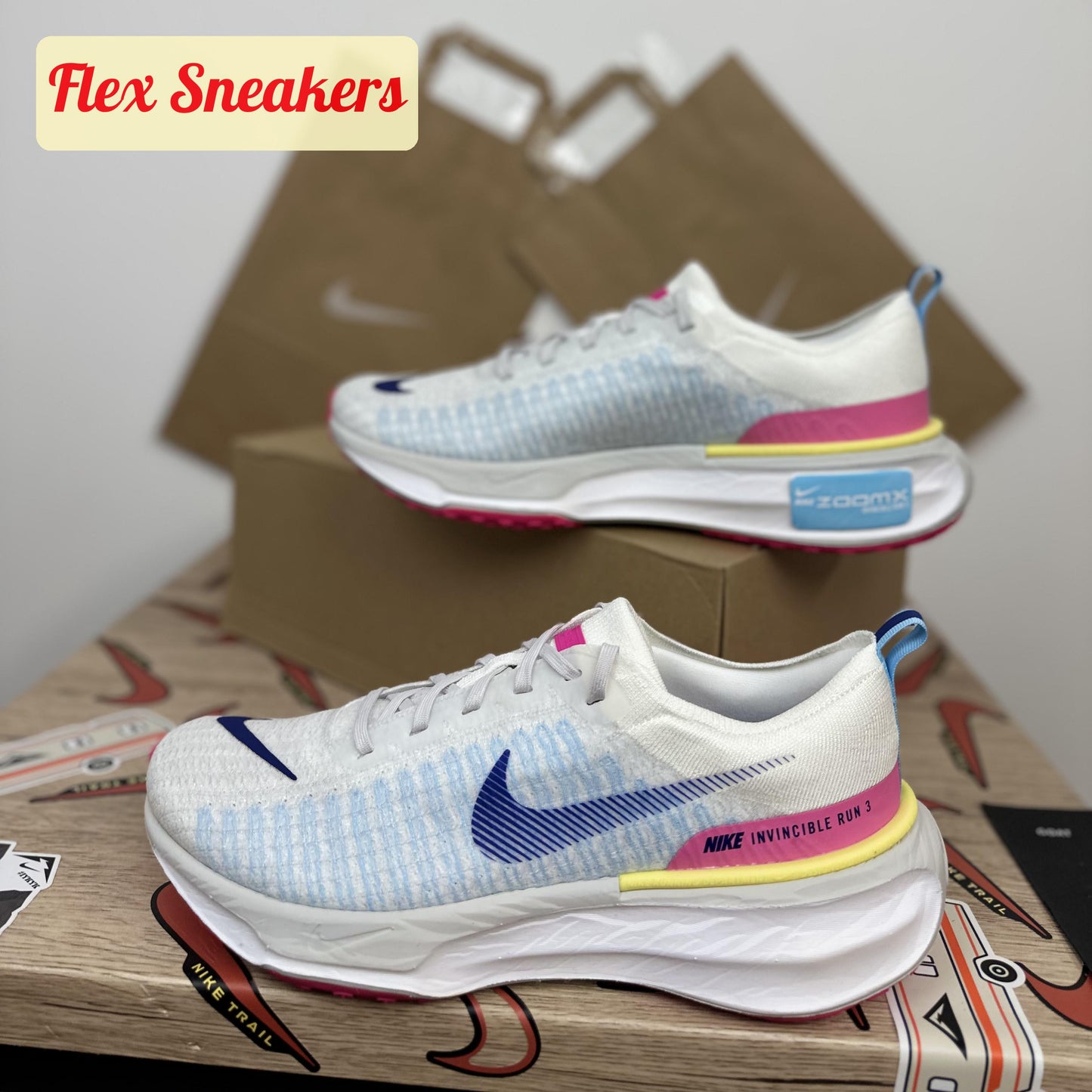 ZoomX Invincible Run FK 3 Royal Blue