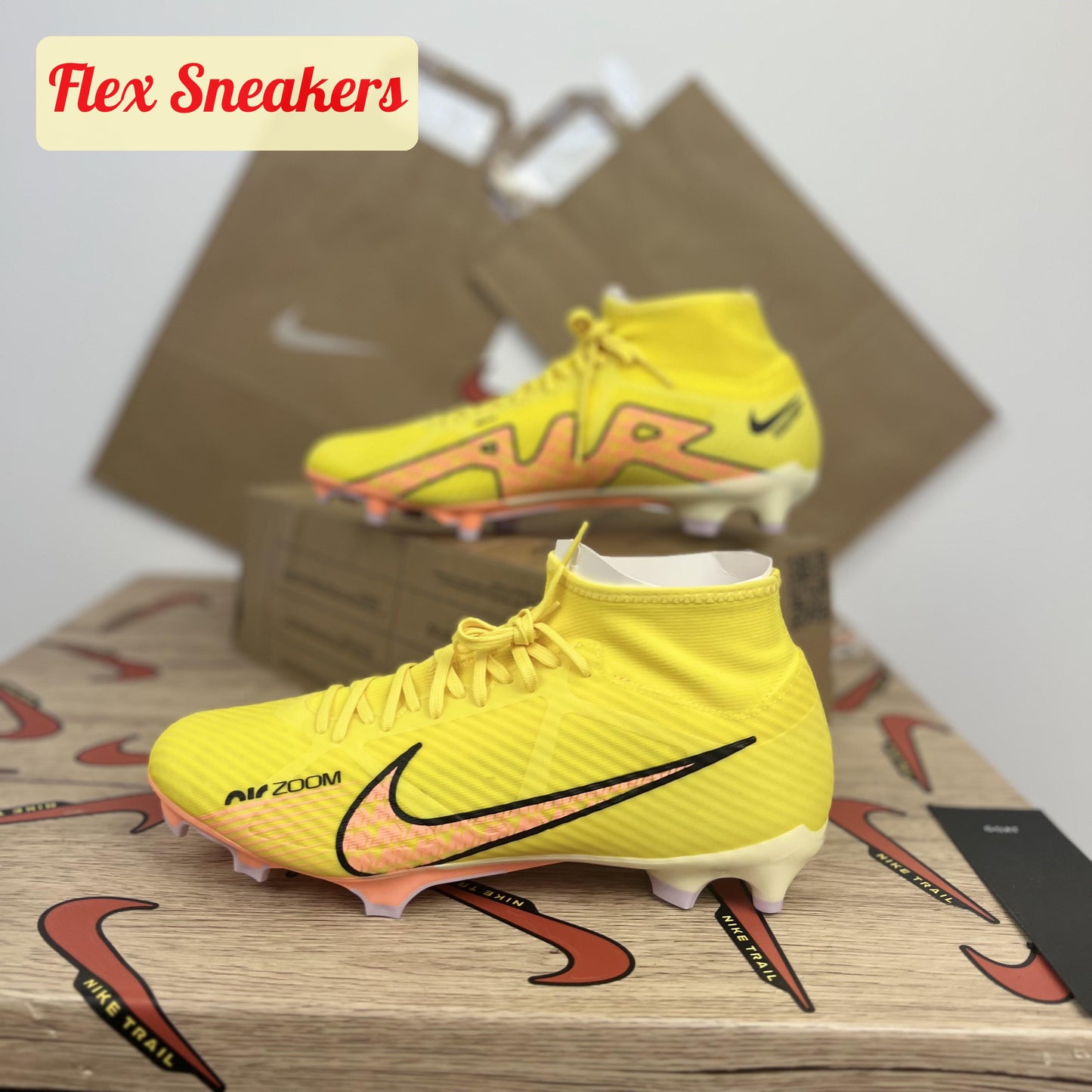 Zoom Superfly 9 Academy FG/MG Yellow-Strike