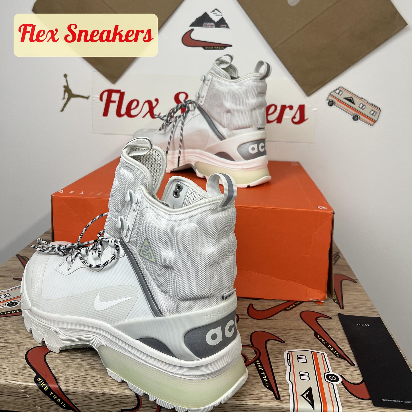 AGC Zoom Gaiadome Gore-Tex White