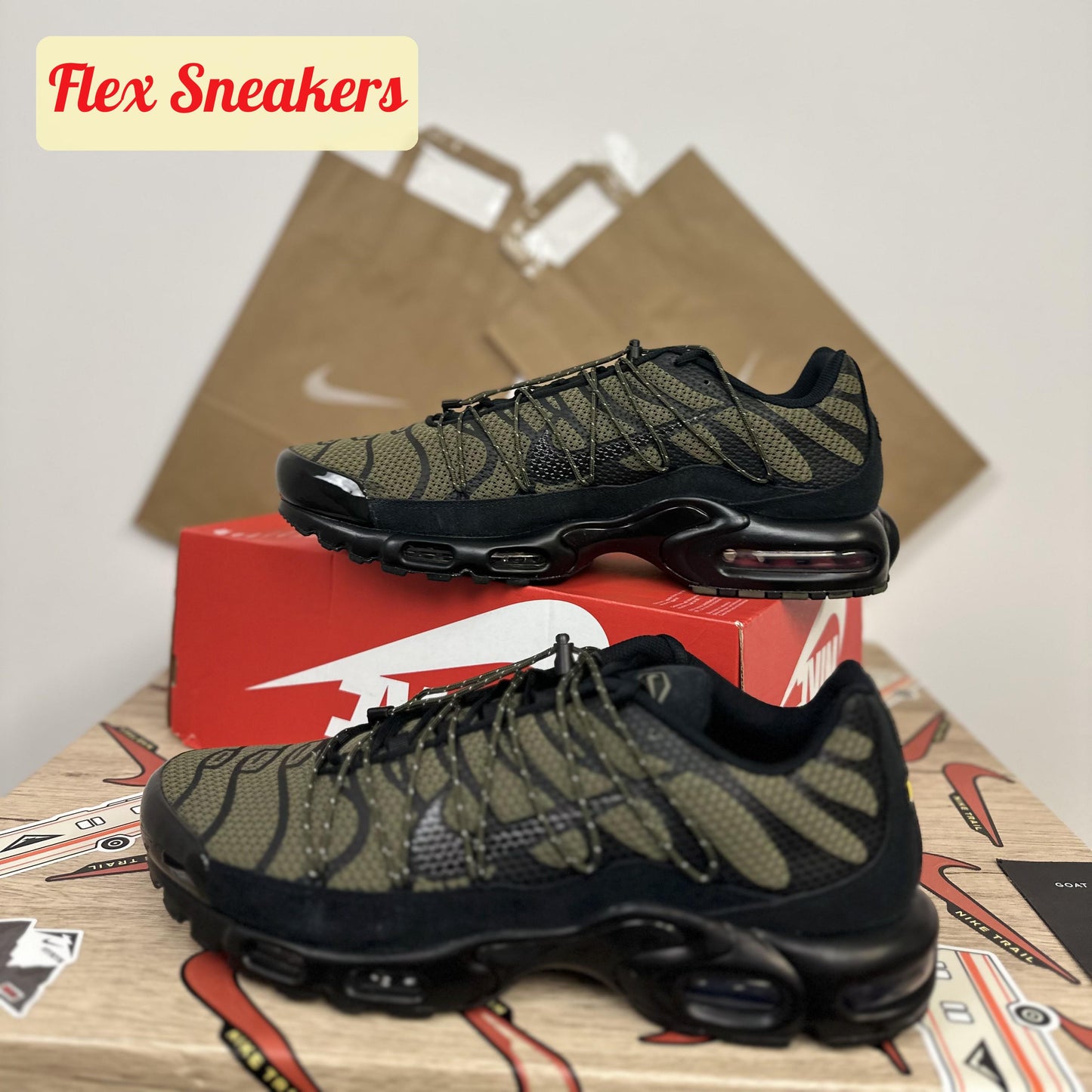 Air Max Plus Utility Medium-Olive