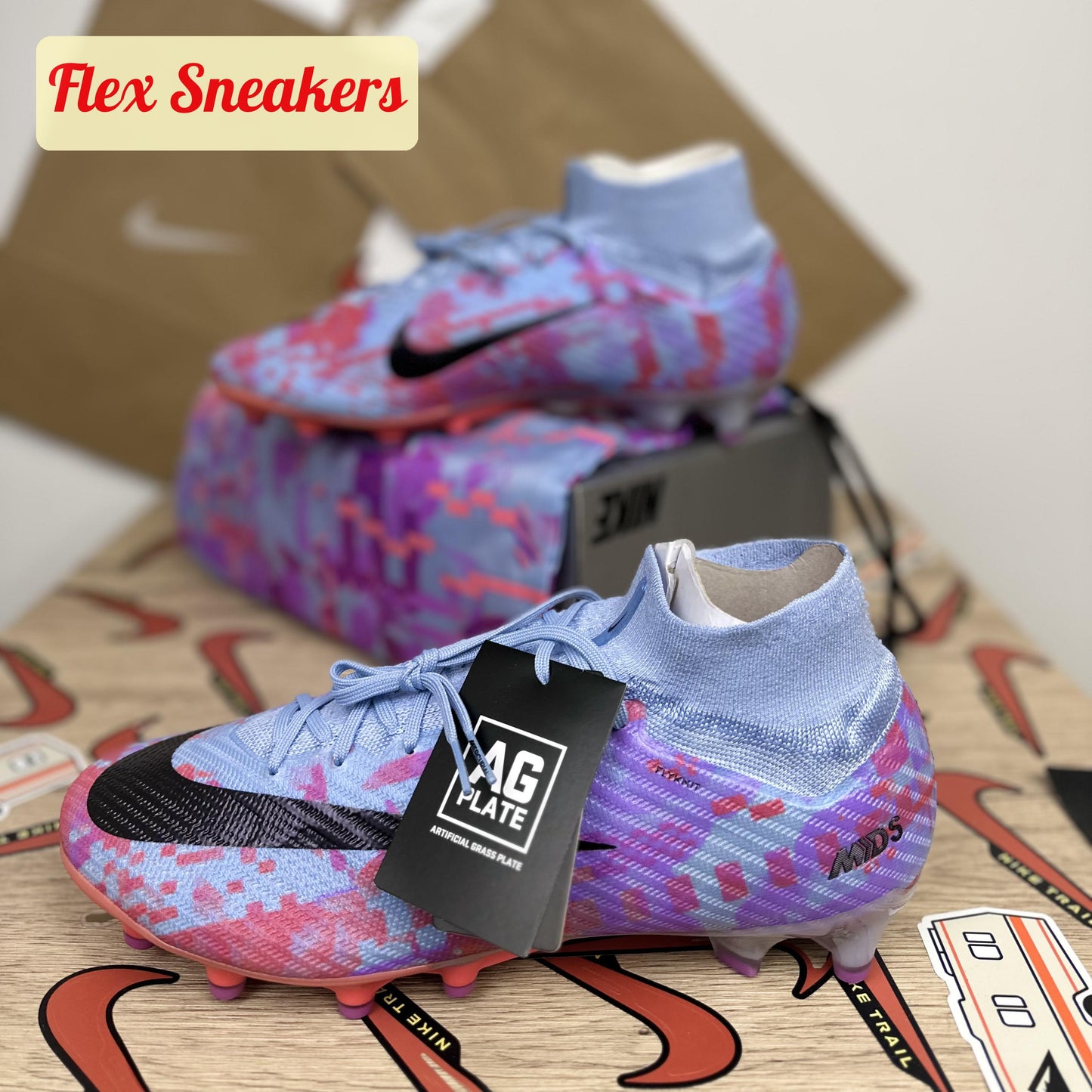 ZM Superfly 9 MDS Elite AG-Pro Blue/Pink