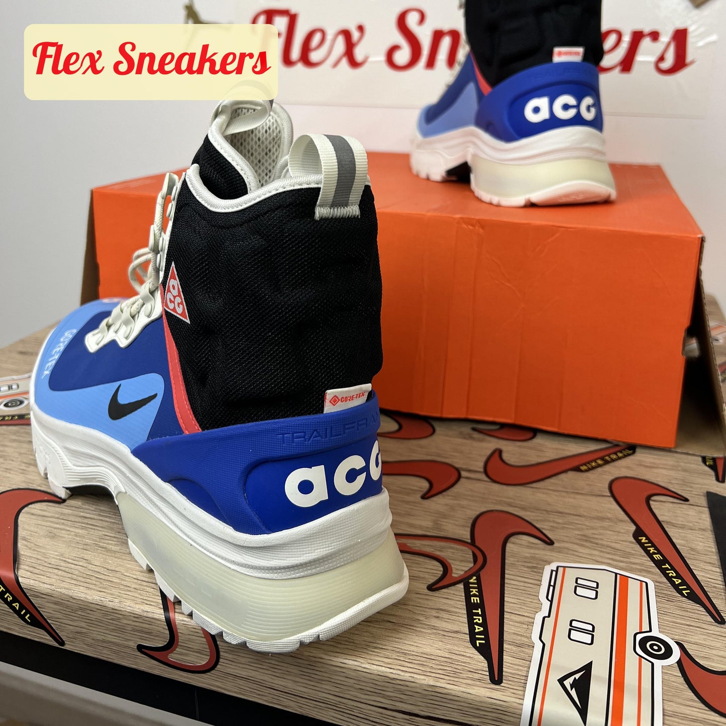 AGC Zoom Gaiadome Gore-Tex Blue