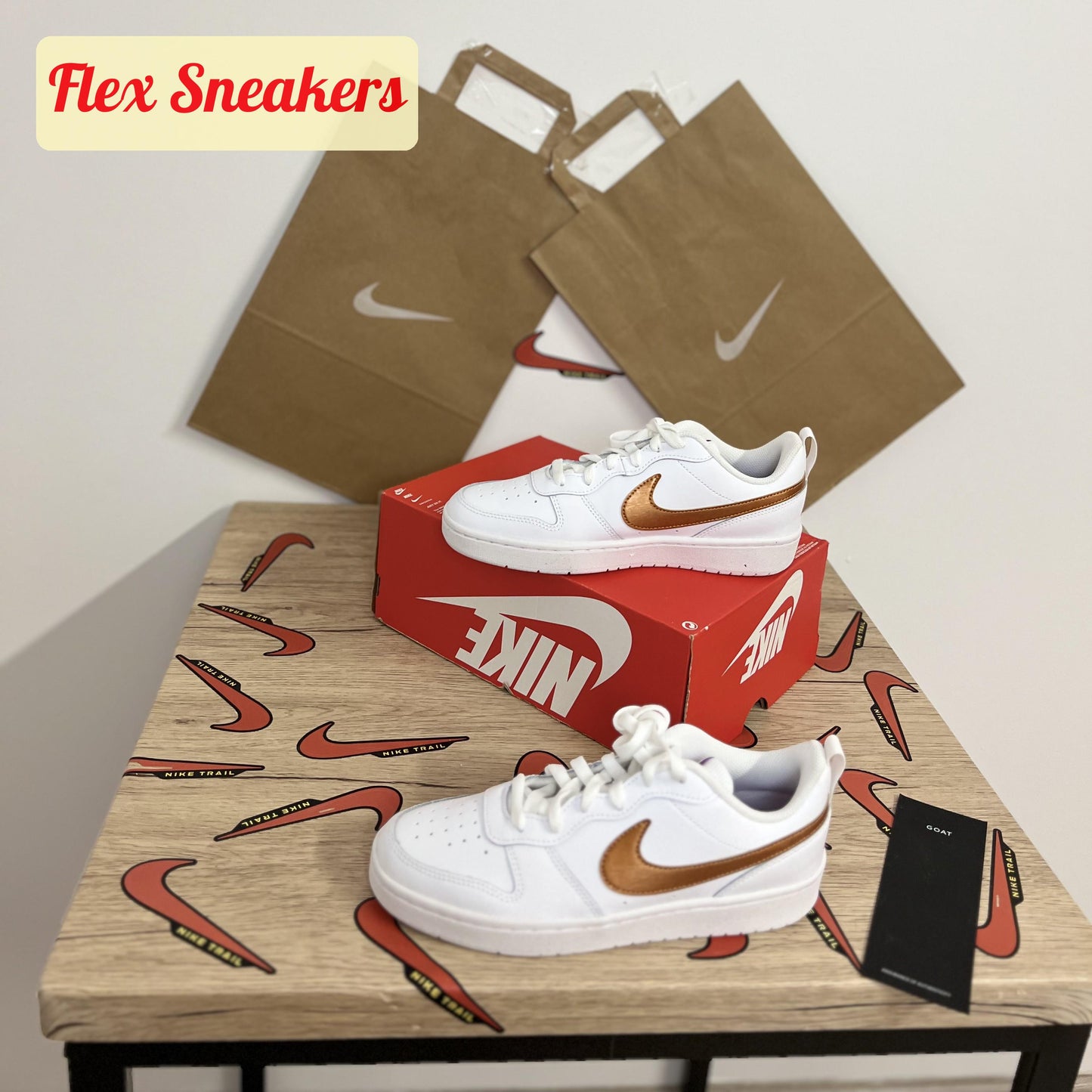 Court Borough Low 2 SE (GS) White/Copper