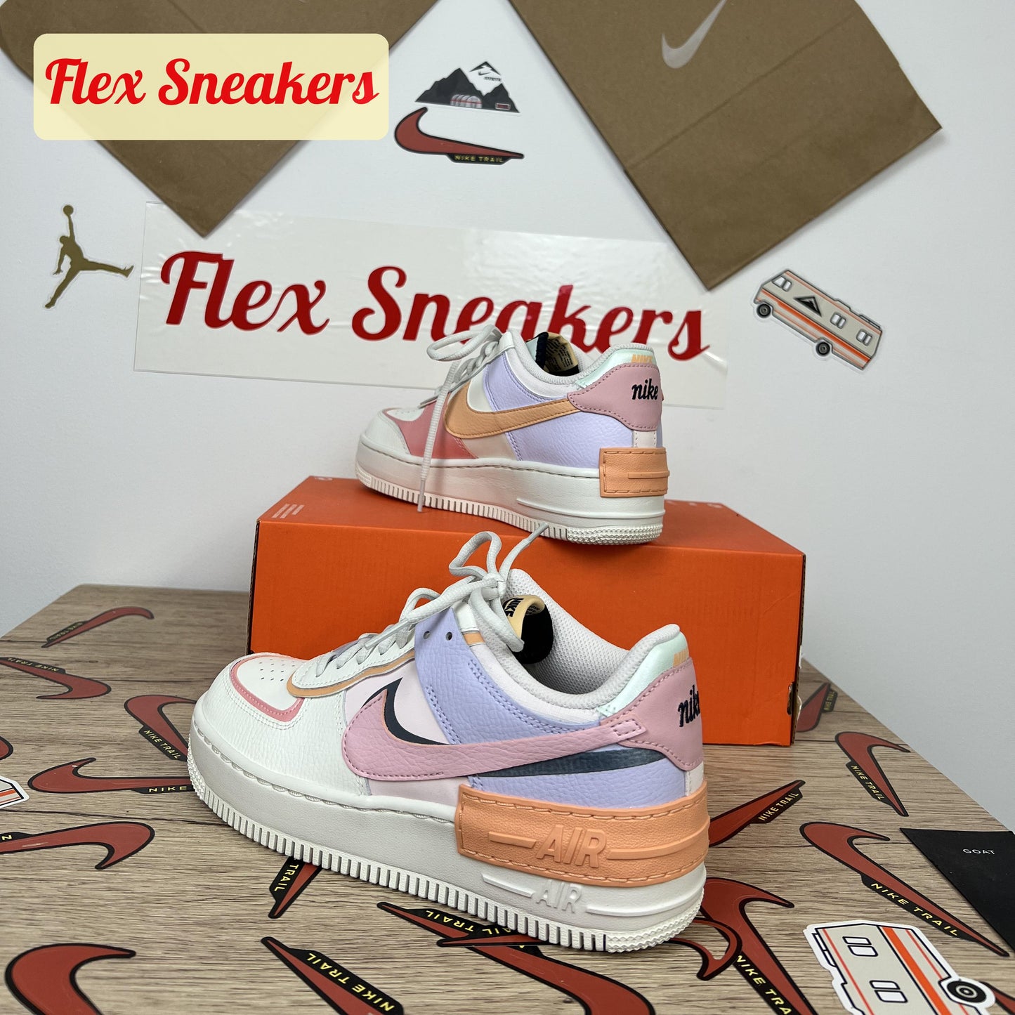 AF1 Shadow Pink-Glaze