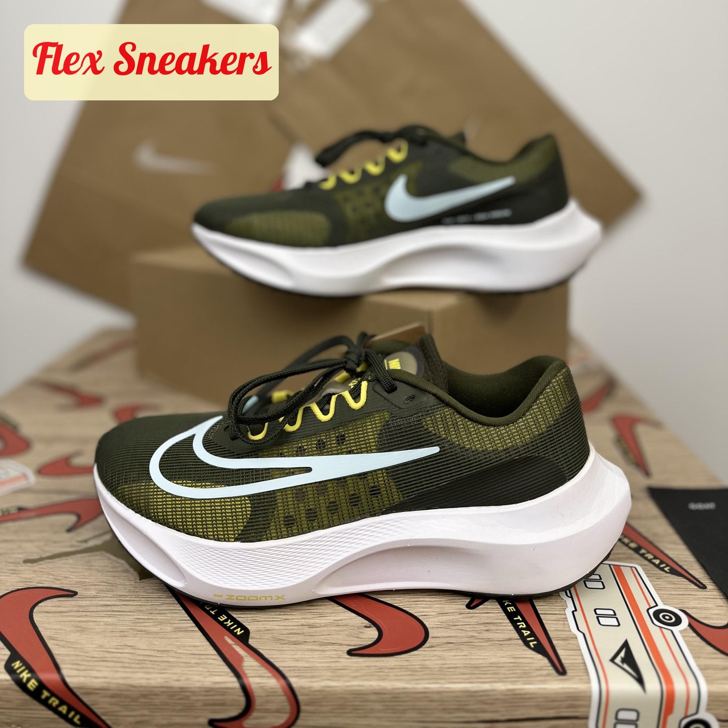 Zoom Fly 5 Cargo-Khaki