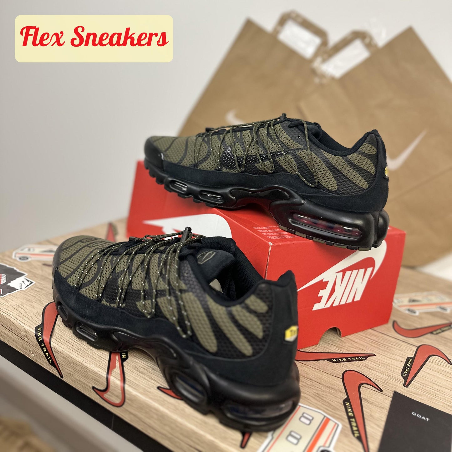 Air Max Plus Utility Medium-Olive