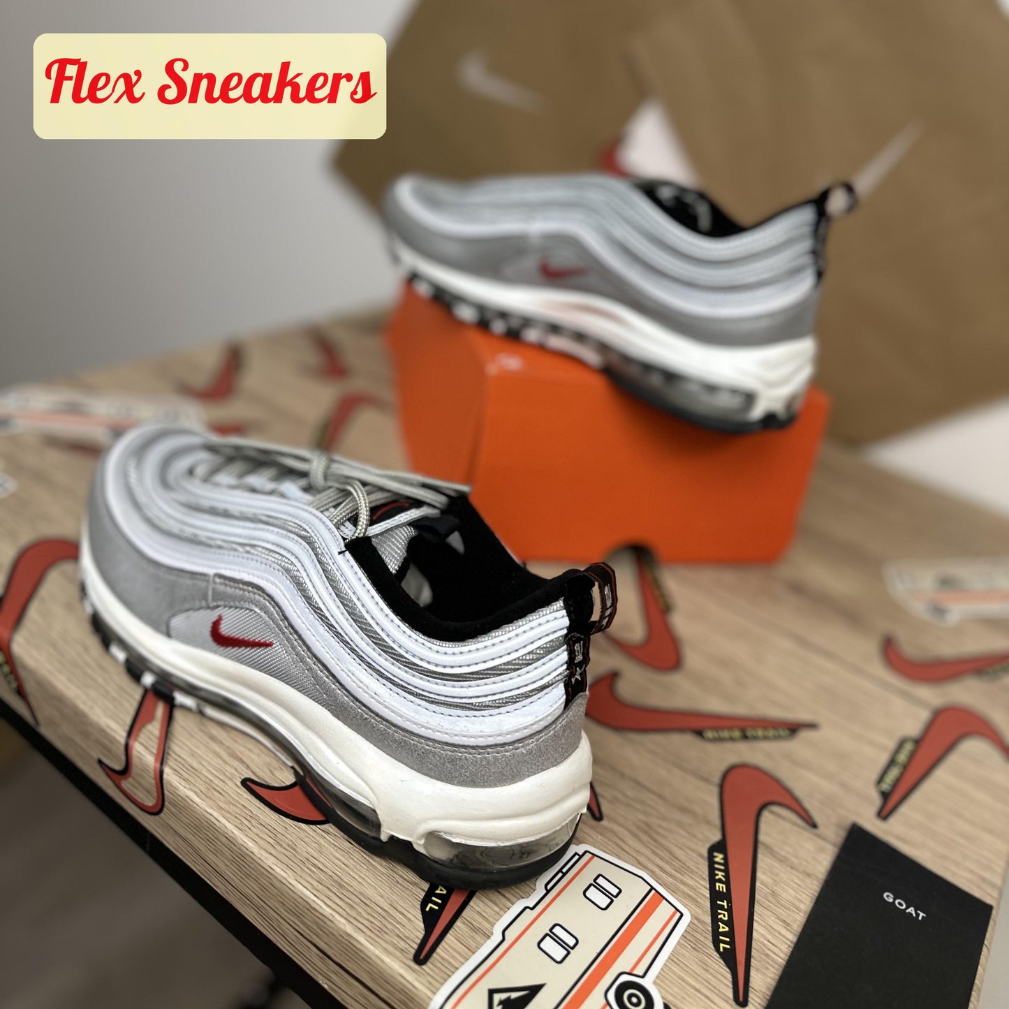 Air Max 97 OG Metallic-Silver/Red