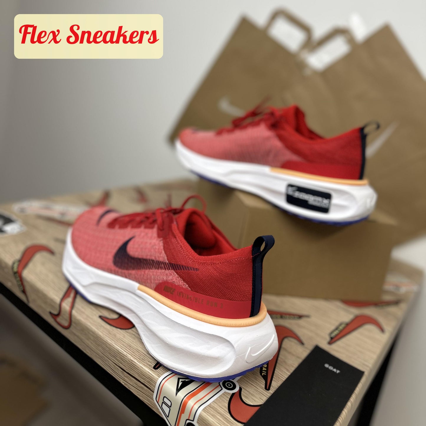 ZoomX Invincible Run FK 3 Red/Midnight