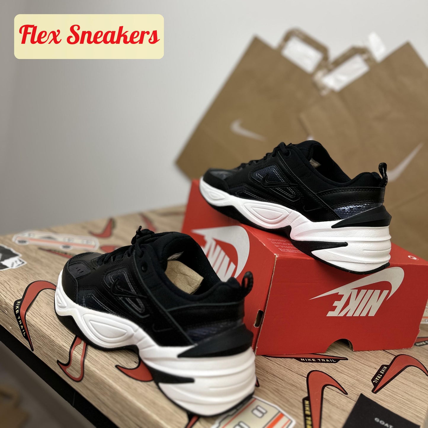 Nike M2K Tekno ESS Black