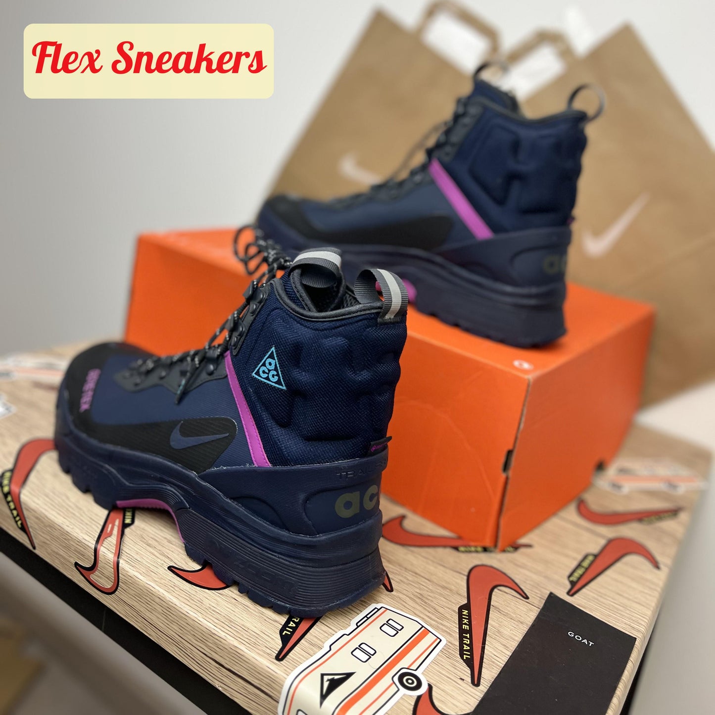 ACG Zoom Gaiadome Gore-Tex Obsidian/Nebula