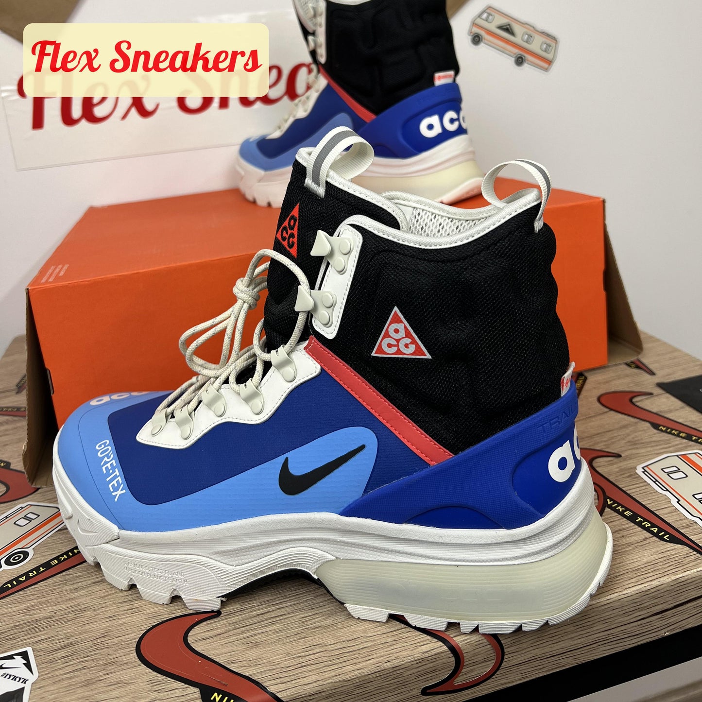 AGC Zoom Gaiadome Gore-Tex Blue