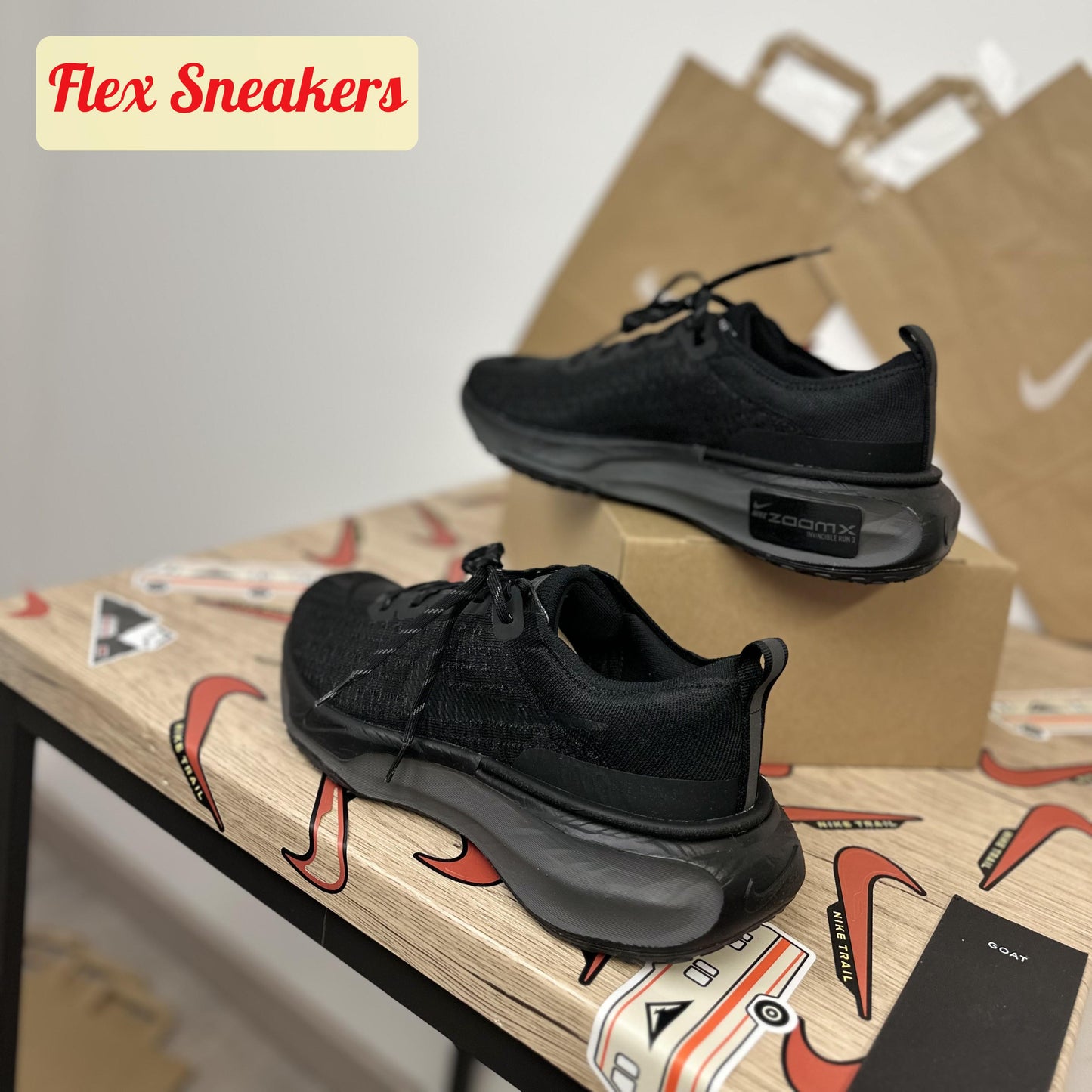 ZoomX Invincible Run FK 3 Black
