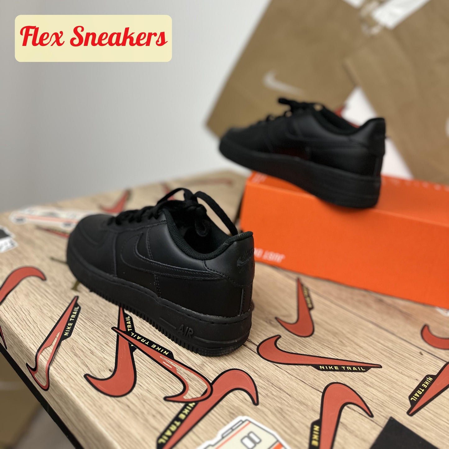 Air Force 1 LE (GS) Black