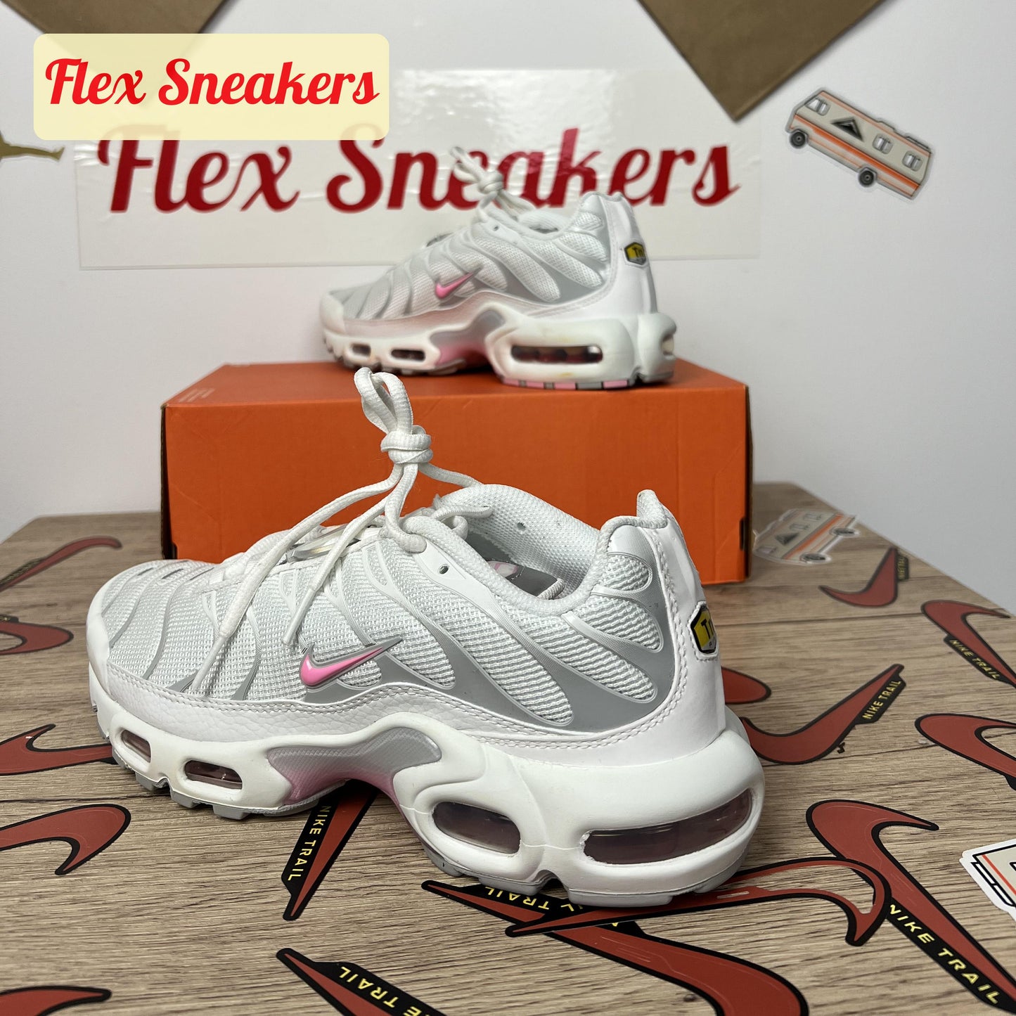 Air Max Plus Summit-White/Pink