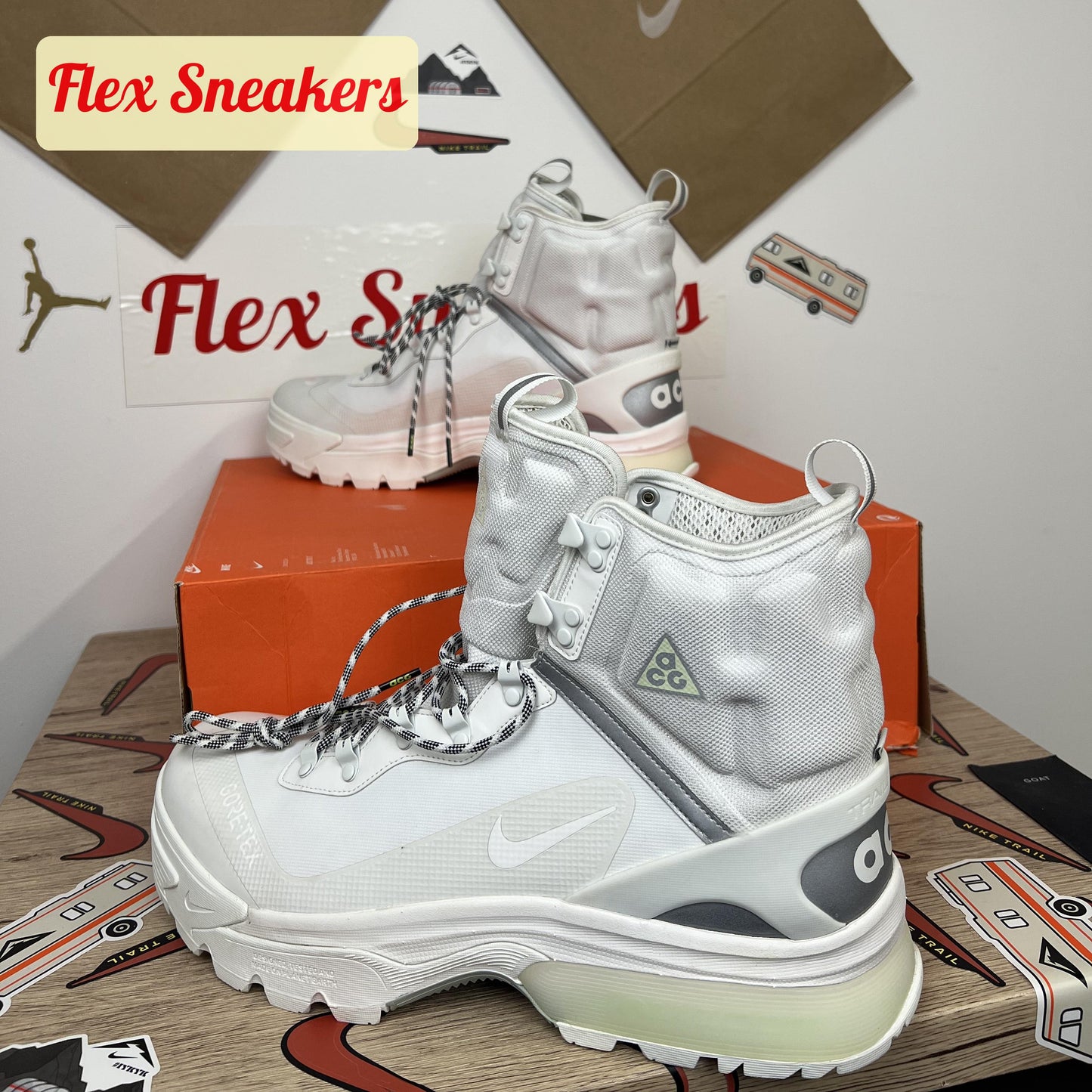 AGC Zoom Gaiadome Gore-Tex White